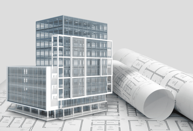 Visuel 3D de chantier de rénovation d’une maison individuelle